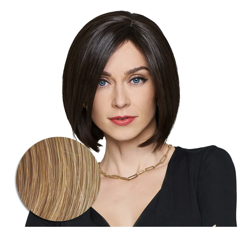 Hairdo Topper Top It Off R14/25 Biondo Caldo - toupet con clip removibili