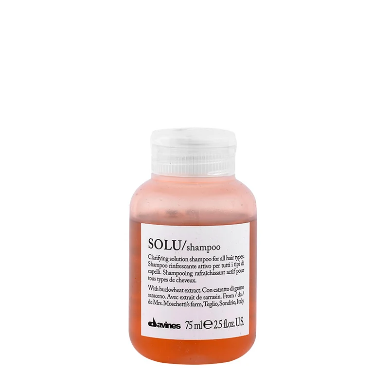 Davines Essential HairCare Solu Shampoo 75ml - shampoo rinfrescante per tutti i tipi di capelli