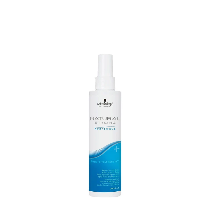 Schwarzkopf Natural Styling Hydrowave Pre-Treatment Repair Spray 200ml - spray pre trattamento