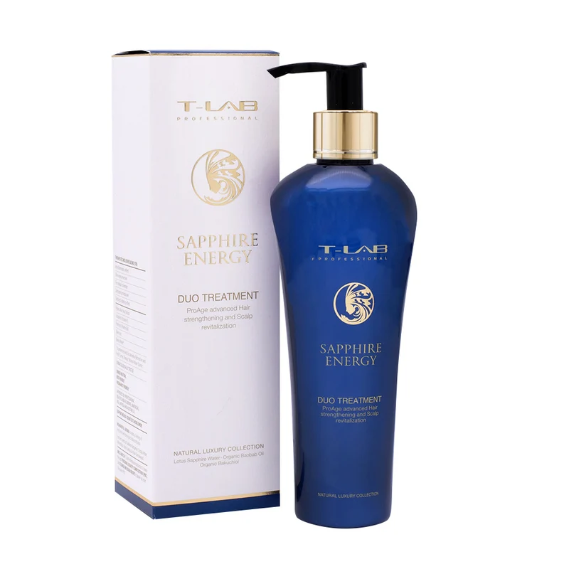 T-Lab Sapphire Energy Duo Treatment 250ml -balsamo per capelli maturi