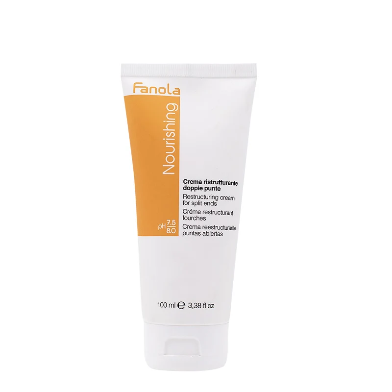 Fanola Nourishing Crema Ristrutturante Doppie Punte 100ml - crema capelli danneggiati