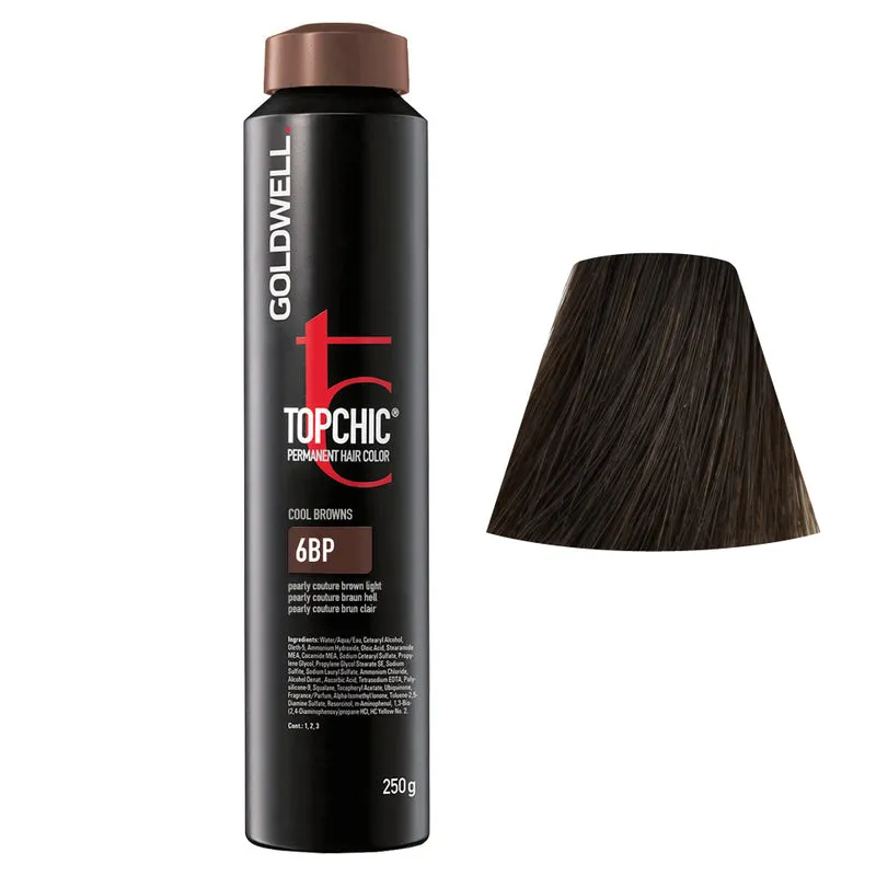 Goldwell Topchic Can 6BP Pearly Couture Brown Light 250gr - colore permanente in bombola