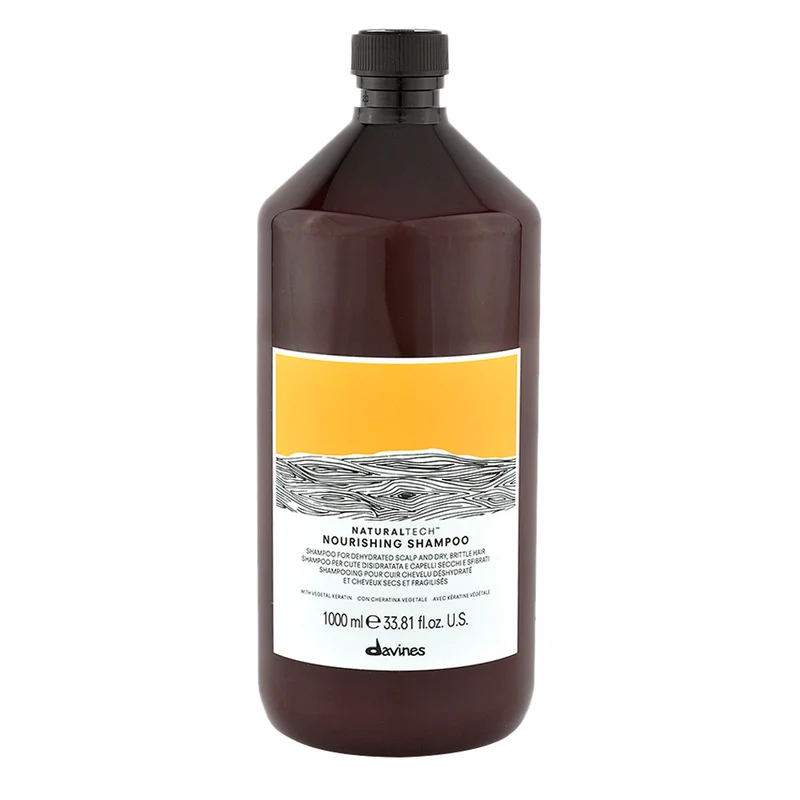 Davines Naturaltech Nourishing Shampoo 1000ml - shampoo nutriente per cute e capelli secchi
