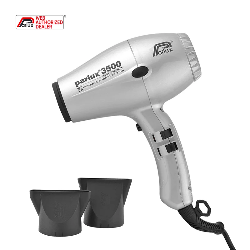 Parlux 3500 Supercompact Ceramic & Ionic Editon Argento - asciugacapelli