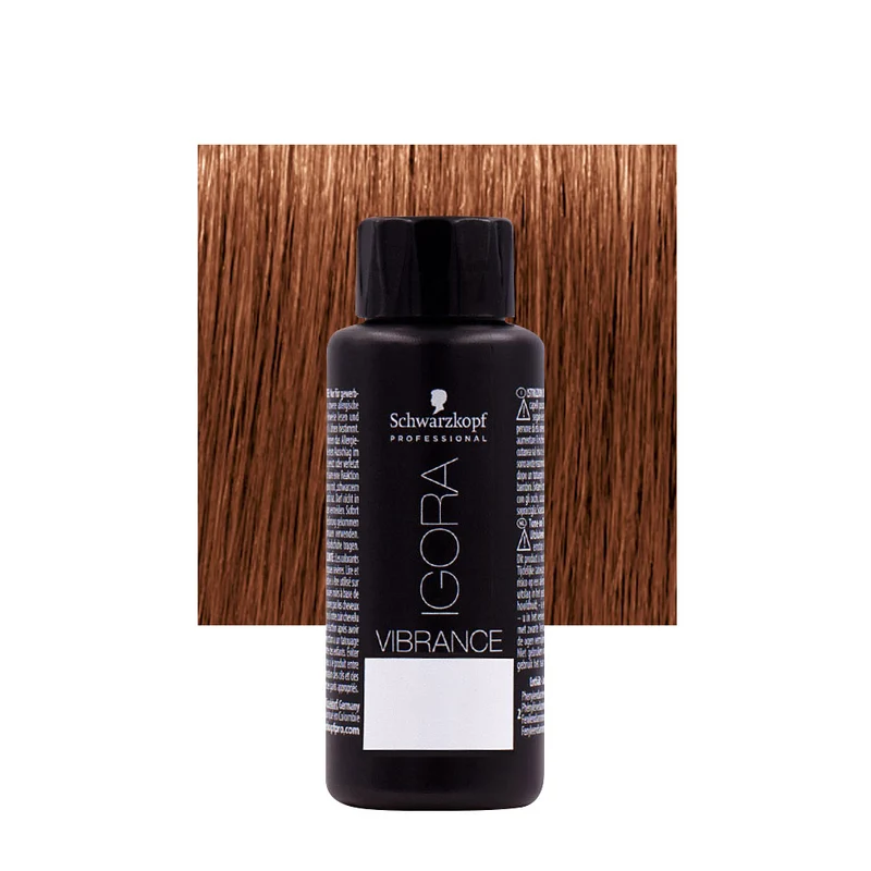 Schwarzkopf Igora Vibrance 6-78 Biondo Scuro Rame Rosso 60ml - colorazione tono su tono