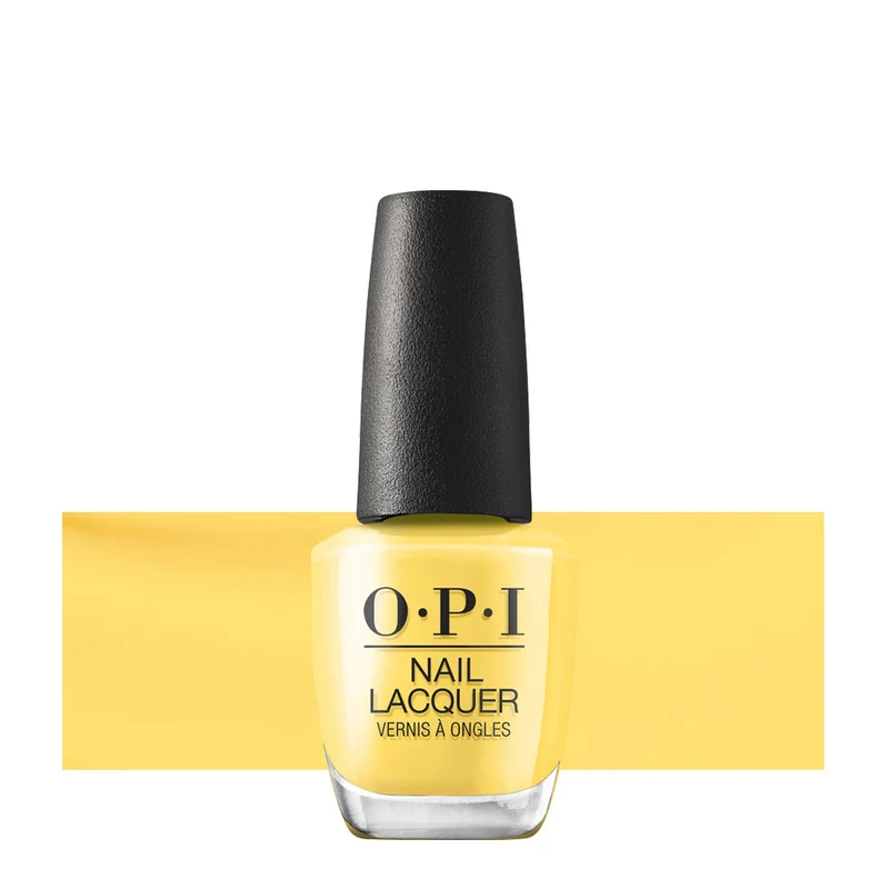 OPI Nail Laquer Make 'Em Jelly Summer 2025 Daffodil Duck Walk 15ml - smalto