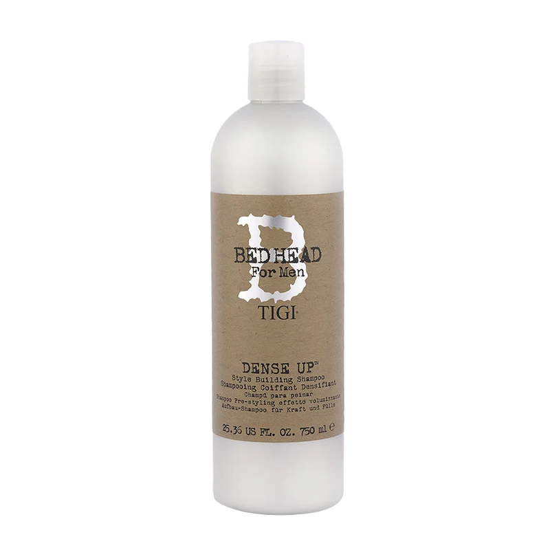 Tigi Bed Head For Men Dense Up Style Building Shampoo 750ml - shampoo densificante