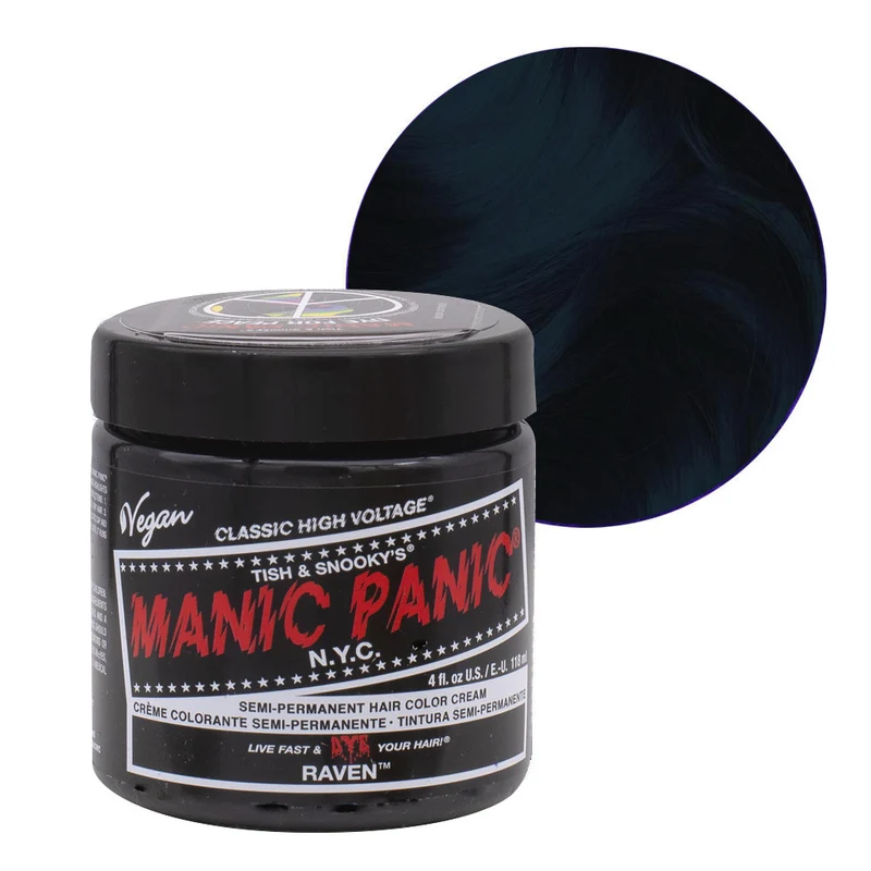Manic Panic Raven Classic Creme 118ml - crema colorante semi-permanente
