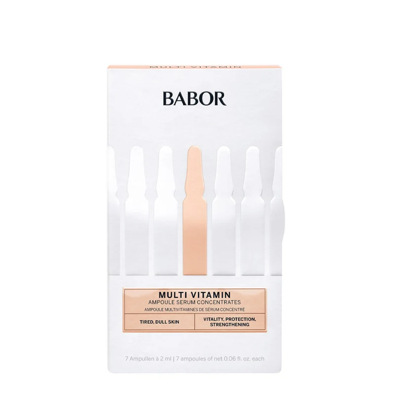 Babor Ampoule Concentrates Multi Vitamin 7x2ml - ampolle concentrate pelle spenta