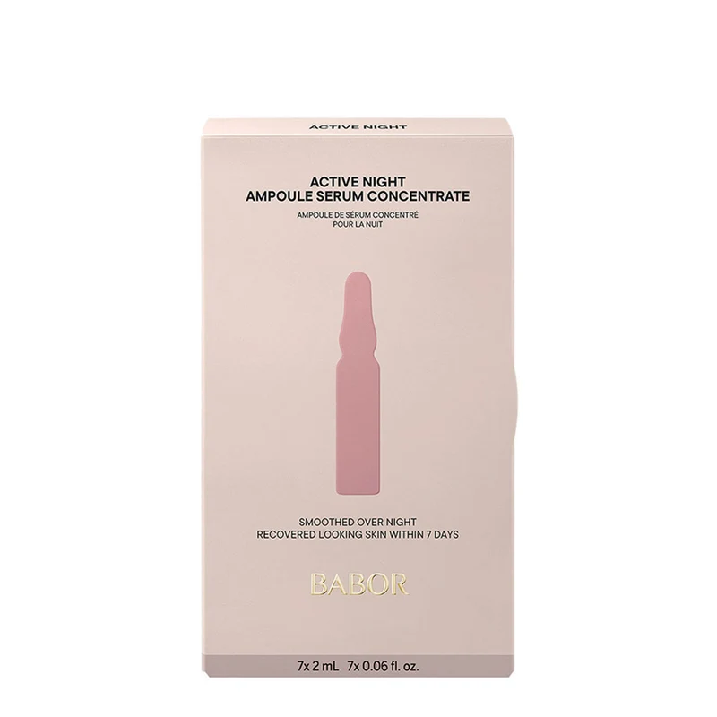 Babor Ampoule Concentrates Active Night 7x2ml - ampolle concentrate antiage trattamento notte