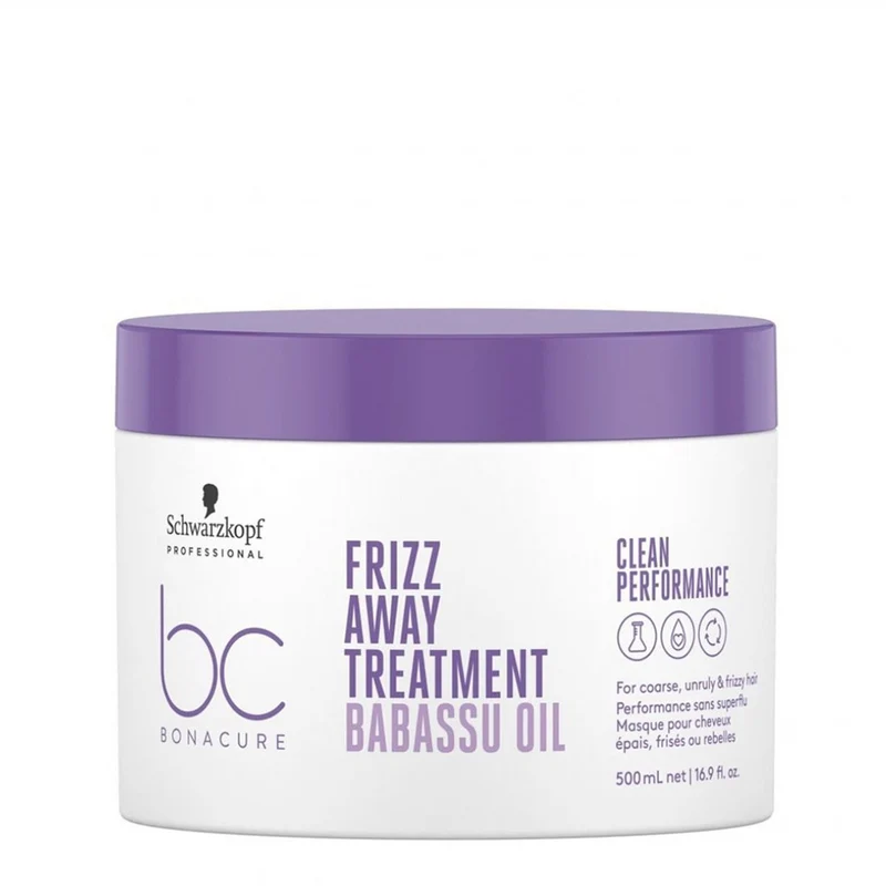 Schwarzkopf BC Bonacure Frizz Away Treatment 500ml - trattamento intensivo anticrespo