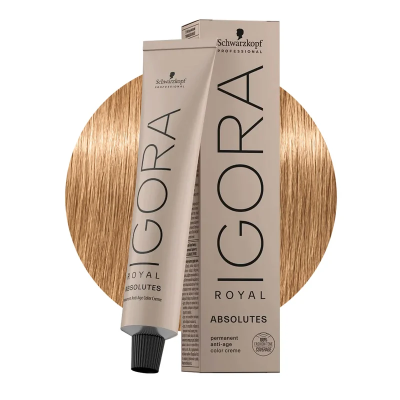 Schwarzkopf Igora Royal Absolutes 9-140 Biondo Chiarissimo Cendré Beige Naturale 60ml - colorazione permanente