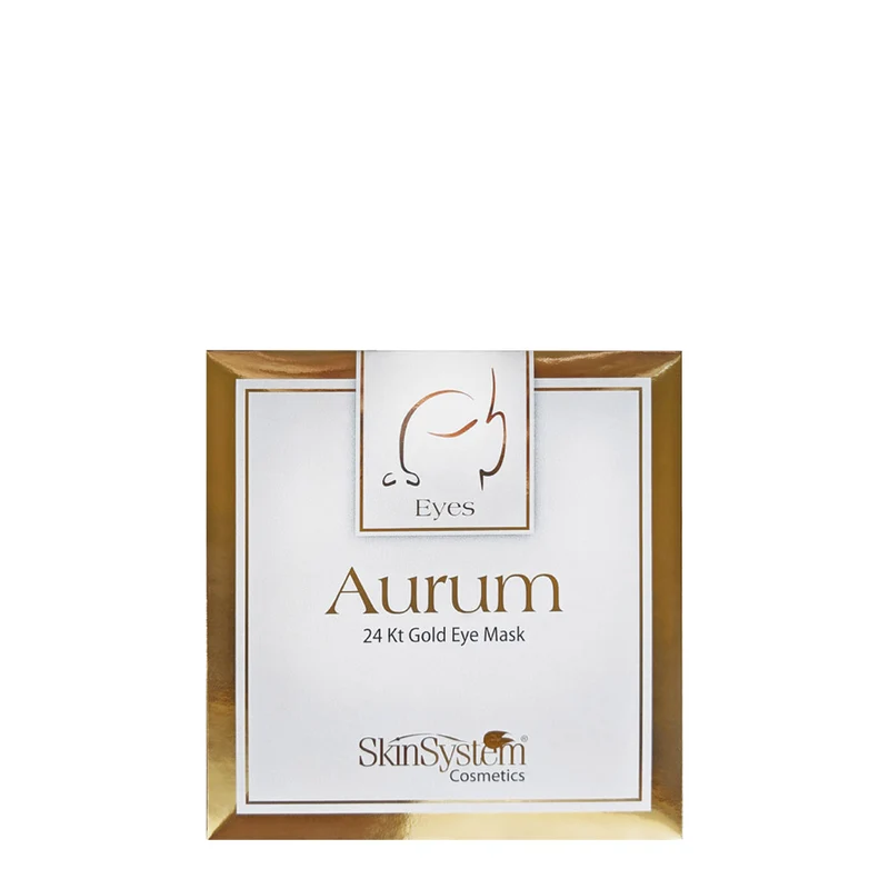SkinSystem Aurum 24kt Gold Eye Mask/ Patch 4pz - trattamento contorno occhi con oro