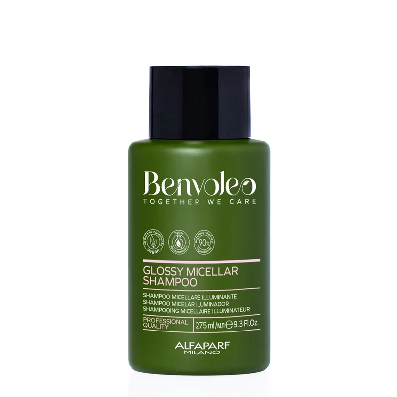 Alfaparf Milano Benvoleo Glossy Micellar Shampoo 275ml - shampoo micellare illuminante