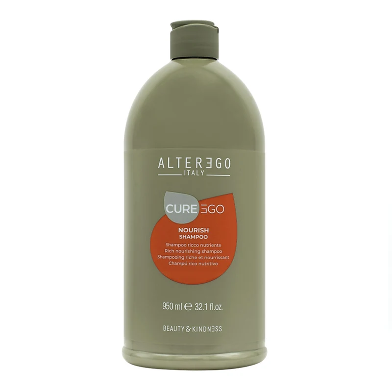 Alterego Curego Nourish Shampoo 950ml - shampoo nutriente