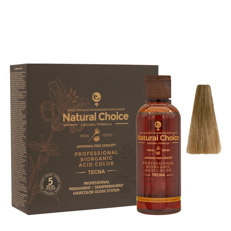 8.32 Biondo Chiaro Oro Naturale Tecna NCC Biorganic Acid Color 3x130ml