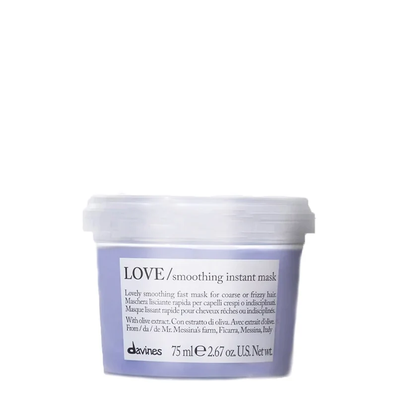 Davines Essential HairCare Love Smoothing Instant Mask 75ml - maschera lisciante rapida