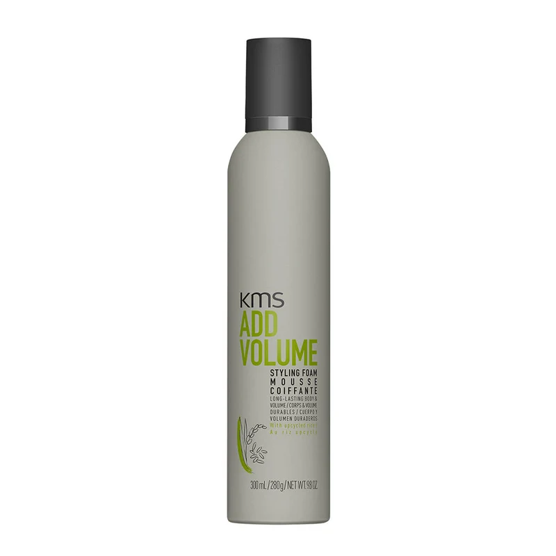 KMS Add Volume Styling Foam 300ml - schiuma modellante per capelli medio-fini privi di volume