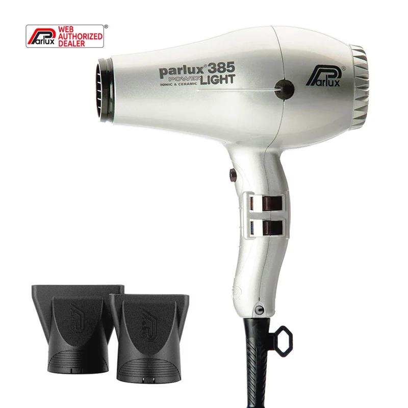 Parlux 385 Powerlight Ionic & Ceramic Argento - asciugacapelli