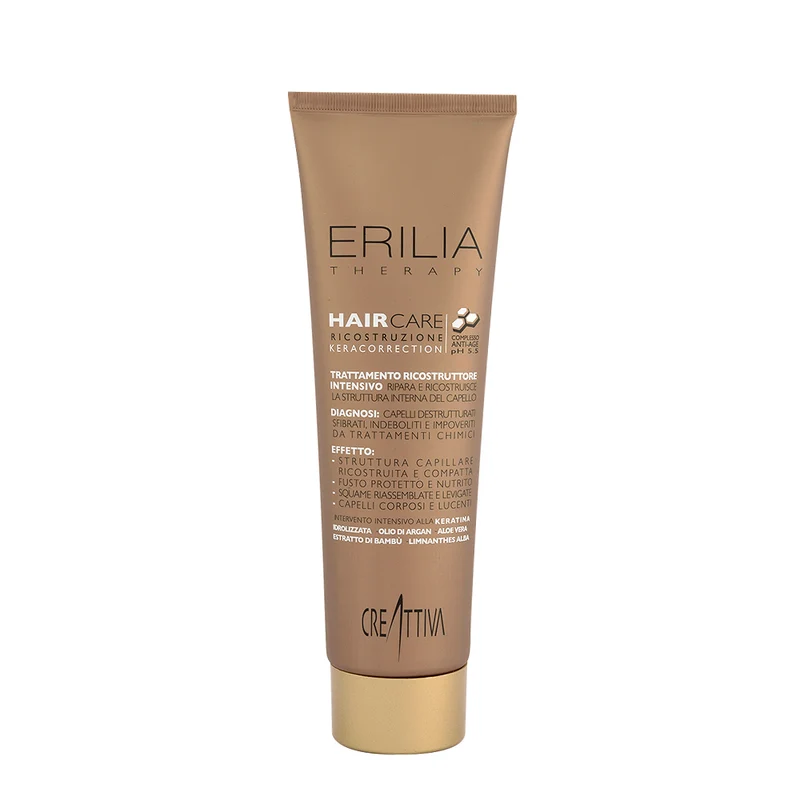 Creattiva Erilia Haircare Trattamento Ricostruttore Intensivo Keracorrection 300ml - maschera ricostruzione cheratina
