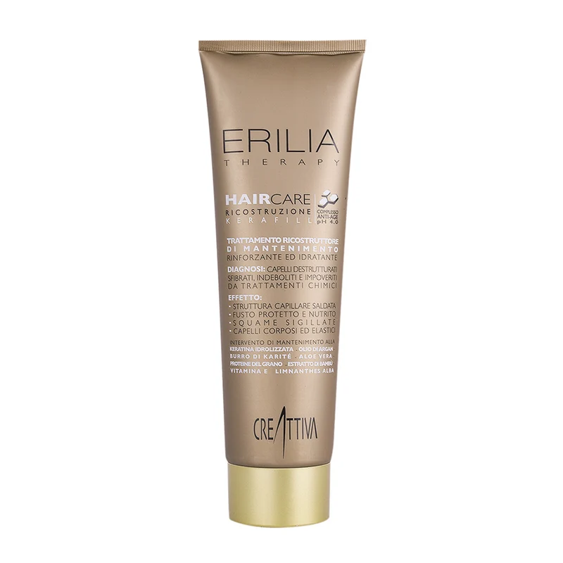 Creattiva Erilia Haircare Kerafill Trattamento Ricostruttore Di Mantenimento 300ml - per capelli danneggiati