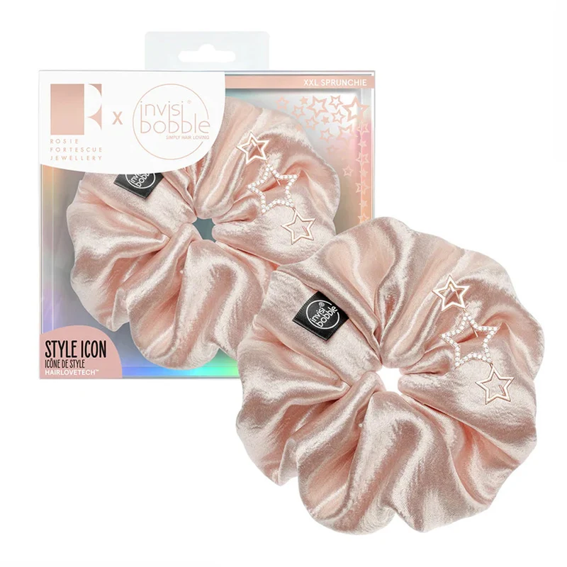 Invisibobble Sprunchie Rosie Star - scrunchie over size