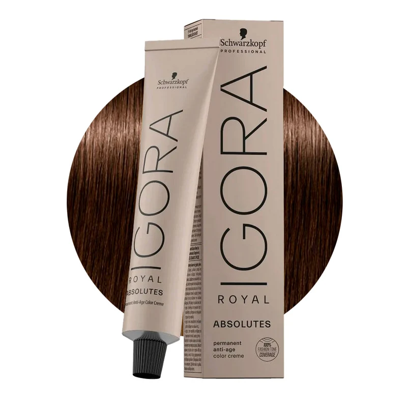 Schwarzkopf Igora Royal Absolutes 5-60 Castano Chiaro Cioccolato Naturale 60ml - colorazione permanente