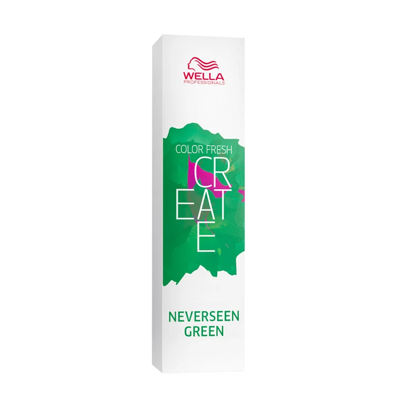 Wella Color Fresh Create Neverseen Green 60ml - colore diretto semi-permanente