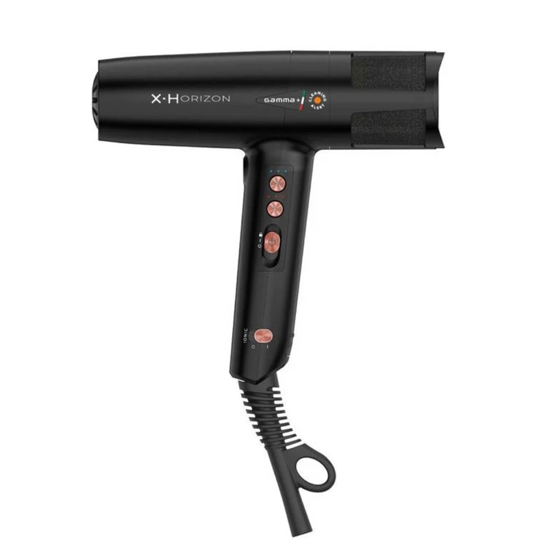 Gamma+ X-Horizon Asciugacapelli digitale Professionale nero