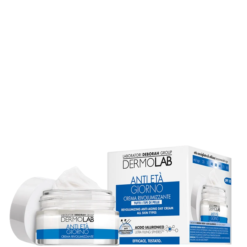 Dermolab Anti Età Crema Rivolumizzante Anti Età Giorno Spf 10
