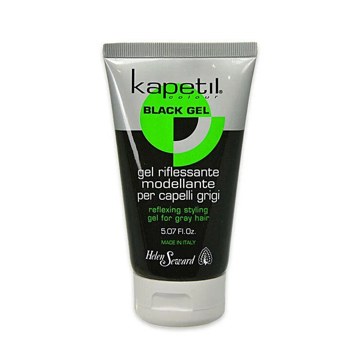 KAPETIL GEL NERO RIFLESSANTE MODELLANTE CAPELLI GRIGI 150ML