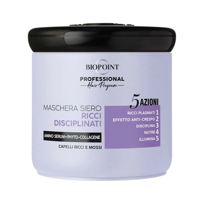 BIOPOINT Professional Maschera Siero Ricci Disciplinati 400ml