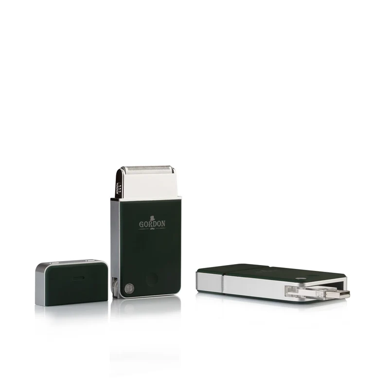 Gordon rasoio da barba viaggio con carica USB