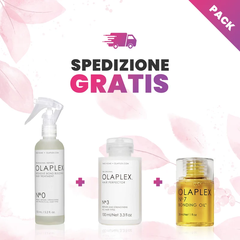 OLAPLEX PACK N°0 + N°3 + N°7