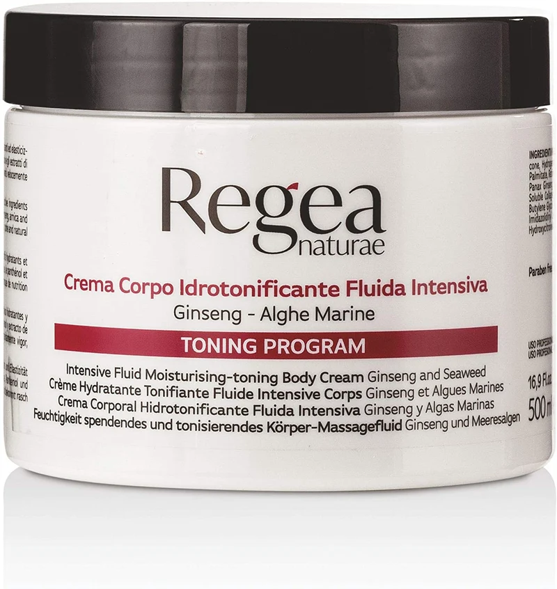 Regea Naturae Crema Idrotonificante Fluida Intensiva Ginseng E Alghe Marine 500Ml