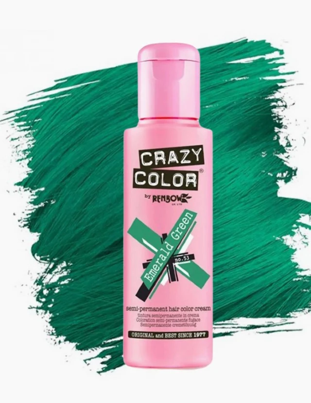 CRAZY COLOR - EMERALD GREEN
