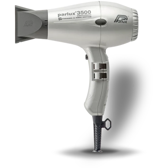 PARLUX 3500 SUPERCOMPACT CERAMIC & IONIC ARGENTO
