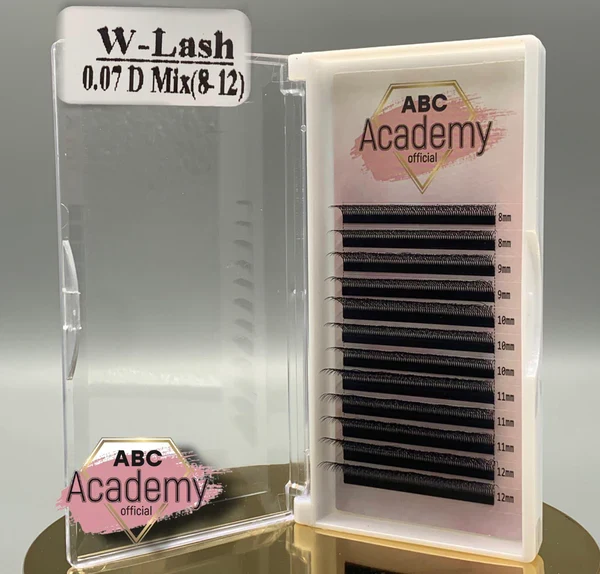 Mirela Cosmetics Abc Academy W Lash - D 0.07 mix (8-12)