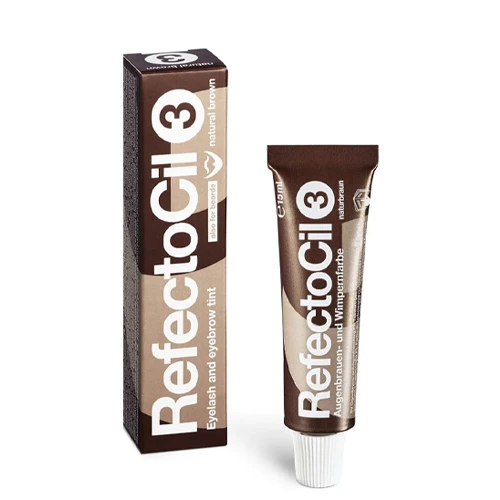 RefectoCil "Natural Brown 3" -Tinta per Ciglia e Sopracciglia - 15 ml. Lo