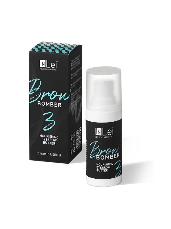 INLEI "BROW BOMBER 3" BURRO NUTRIENTE PER SOPRACCIGLIA 15ML