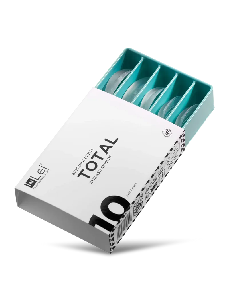 InLei “TOTAL”- Bigodini in silicone per ciglia 10 misure mix