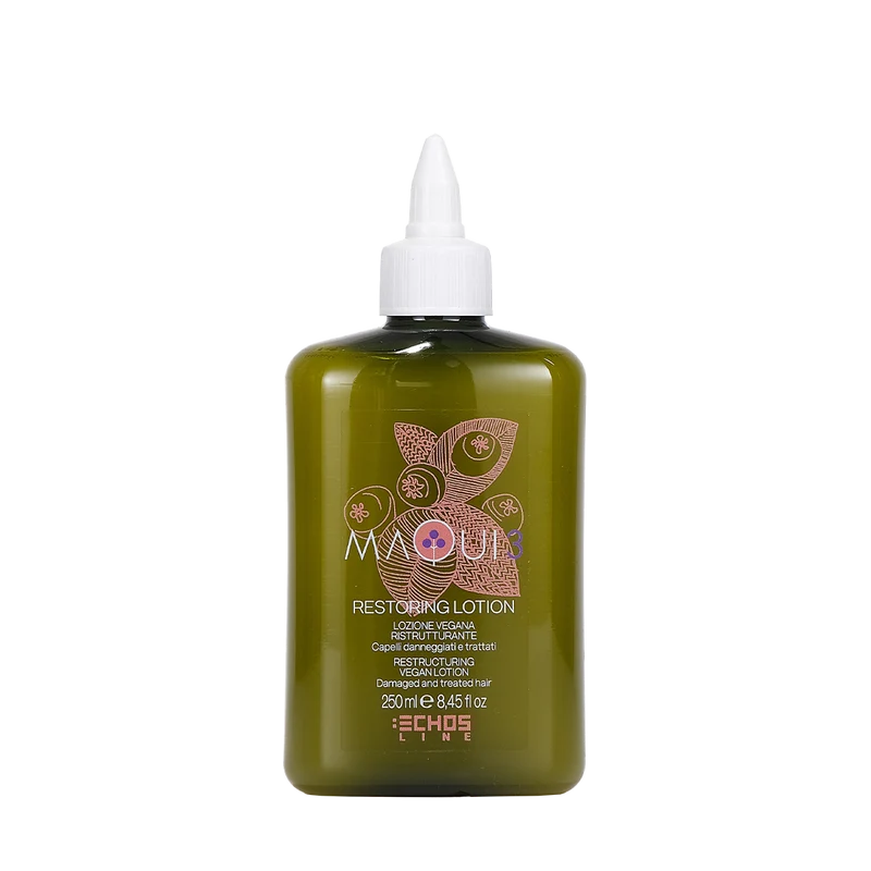ECHOS LOZIONE VEGANA RISTRUTTURANTE CAPELLI DANNEGGIATI E TRATTATI MAQUI 3 250ML