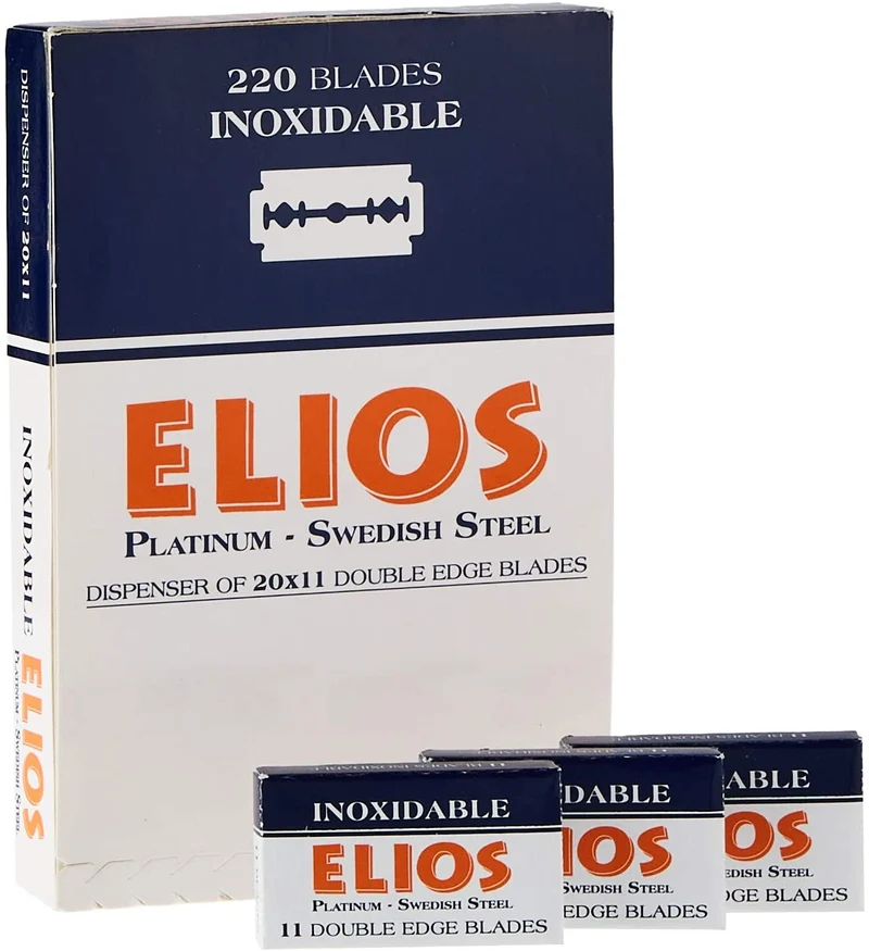 Elios Lame Da Barba - 100 Pz
