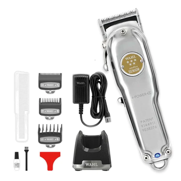 WAHL 5 STAR SERIES – SENIOR CORDLESS CLIPPER METAL EDITION CON BASE DI RICARICA
