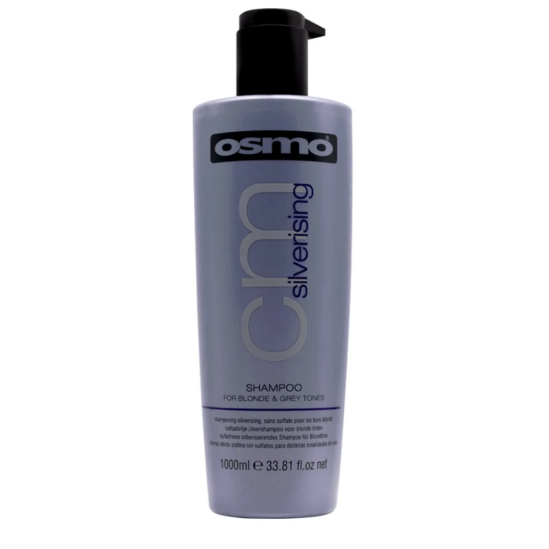 Osmo Colour Mission Silverising Shampoo 1000ml - shampoo antigiallo capelli biondi e grigi