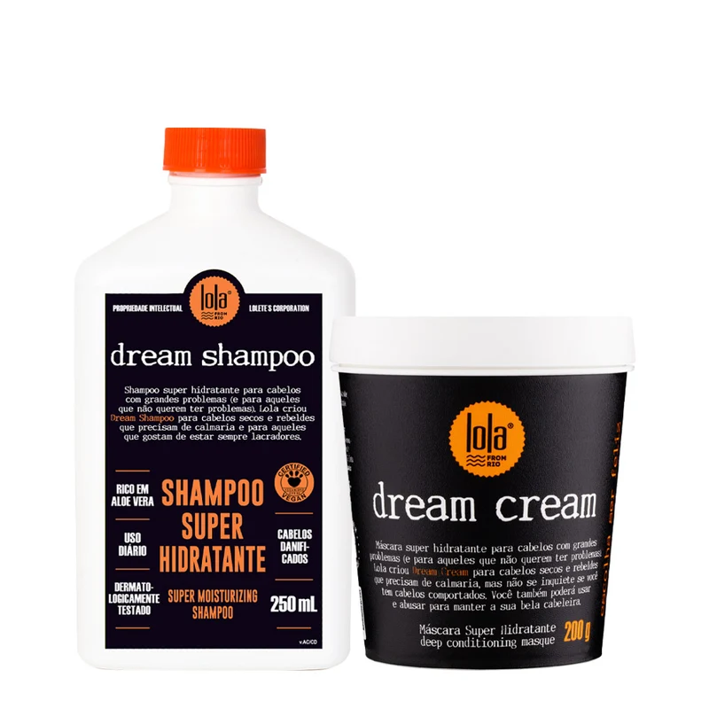 Lola From Rio Dream Shampoo 250ml Dream Cream 200gr