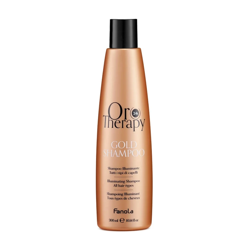 Fanola Oro Therapy Oro Puro Gold Shampoo 300ml - shampoo illuminante