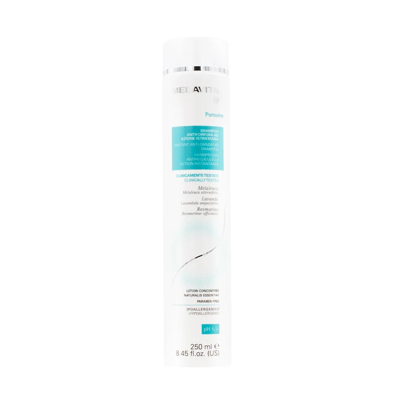 Medavita Cute Puroxine Instant Anti-Dandruff Shampoo 250ml - shampoo antiforfora istantaneo pH 5.5