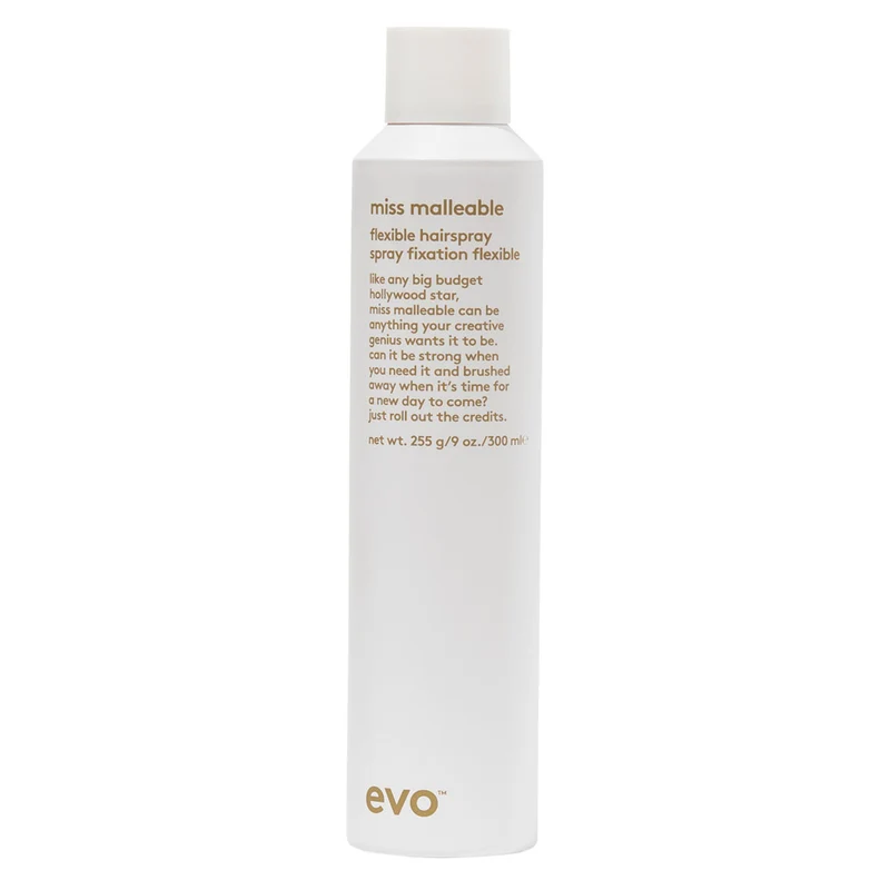 Evo Style Miss Malleable Flexible Hairspray 300ml - lacca tenuta forte