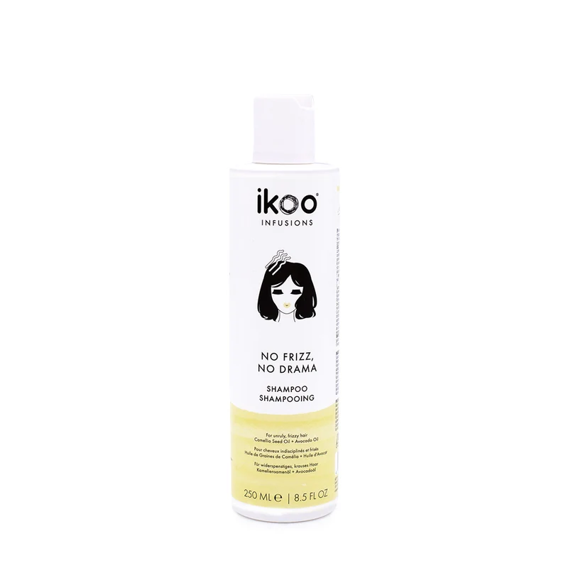 Ikoo No Frizz No Drama Shampoo 250ml - shampoo anticrespo